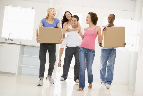 Removal team preparing a local move in Hounslow