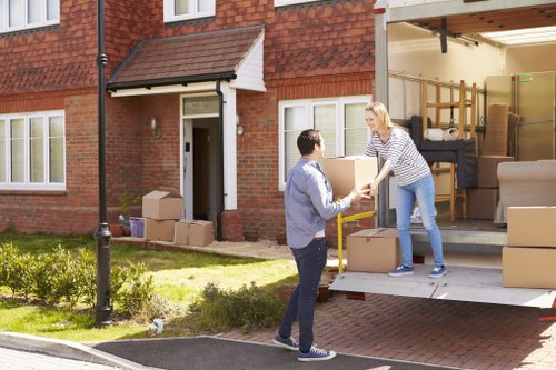 Removal van service supporting a home move in Hounslow