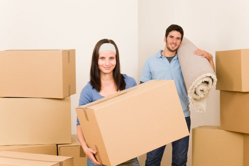 Packed boxes and furniture for a same day removal service in Hounslow